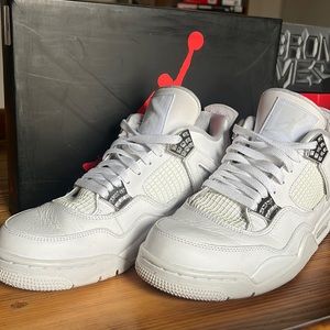 MENS Air Jordan 4 Retro Pure Money Sz 10.5
